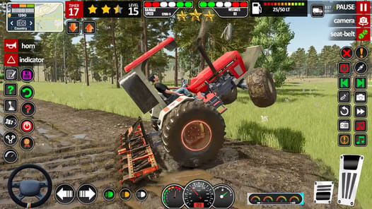 Tractor Simulator Tractor Game APK screenshot 1