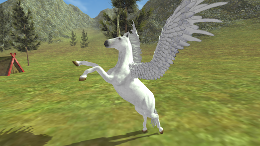 Flying Unicorn Simulator Free APK screenshot 1 Flying Unicorn Simulator Free APK screenshot 1