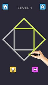 Single Line Puzzle Drawing APK screenshot 1 Single Line Puzzle Drawing APK screenshot 1
