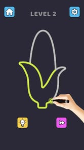 Single Line Puzzle Drawing APK screenshot 1 Single Line Puzzle Drawing APK screenshot 1