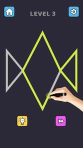 Single Line Puzzle Drawing APK screenshot 1 Single Line Puzzle Drawing APK screenshot 1