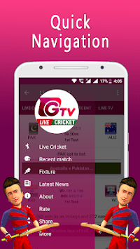 GTV Live Cricket APK screenshot 1