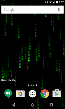 Hacker Live Wallpaper APK screenshot 1 Hacker Live Wallpaper APK screenshot 1