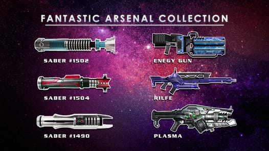 Gun Simulator & Lightsaber APK screenshot 1