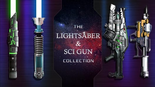 Gun Simulator & Lightsaber APK screenshot 1