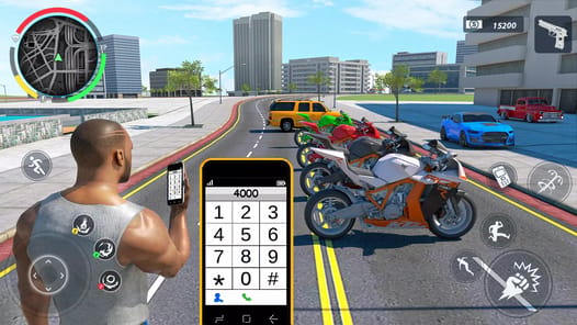 Rope Gangster Crime City APK screenshot 1