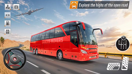 Real Bus Simulator : My Bus 3D APK screenshot 1