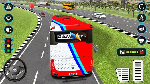 Real Bus Simulator : My Bus 3D APK screenshot 1
