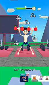 Gym Workout Clicker: Muscle Up APK screenshot 1