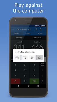Darts Scoreboard APK screenshot 1