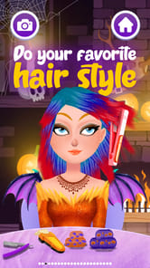 Hair Salon : Halloween Stylish APK screenshot 1