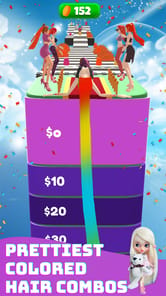 JoJo Dancing Hair Race 3D Game APK screenshot 1