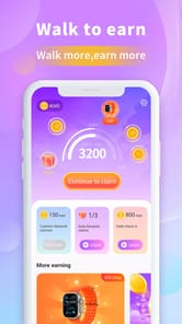 WalkEarn：Make Money APK screenshot 1