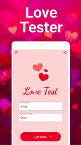 Love tester: Real Love Tests APK screenshot 1