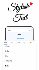 Stylish Text APK screenshot 1
