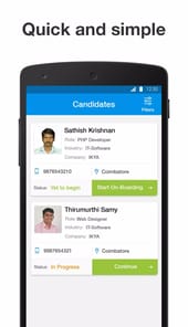 POP - Paperless Onboarding APK screenshot 1