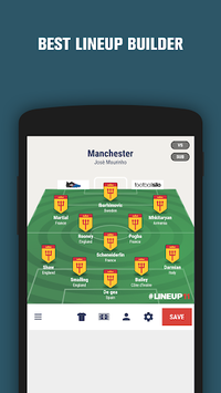 Lineup11- Football Line-up APK screenshot 1