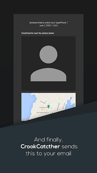 CrookCatcher - Anti Theft APK screenshot 1