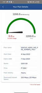 Hathway Broadband APK screenshot 1