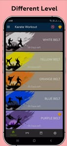 Karate Workout APK screenshot 1
