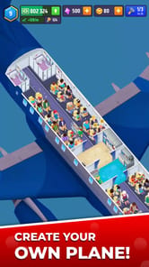 Idle Airplane Inc. Tycoon APK screenshot 1