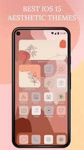 aesthetic kit: icon changer APK screenshot 1