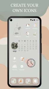 aesthetic kit: icon changer APK screenshot 1
