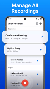 Voice Recorder APK screenshot 1