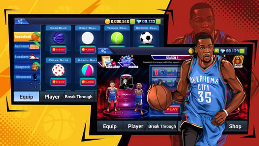 2 VS 2 Basketball Sports APK screenshot 1