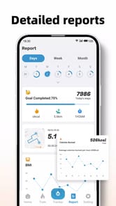 Step Counter - Pedometer & BMI APK screenshot 1