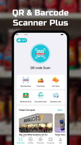 QR & Barcode Scanner Plus APK screenshot 1