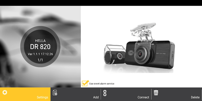 HELLA DVR DR 820 APK screenshot 1