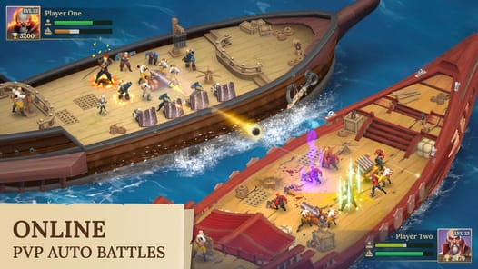 Pirate Ships・Build and Fight APK screenshot 1