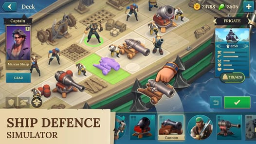Pirate Ships・Build and Fight APK screenshot 1