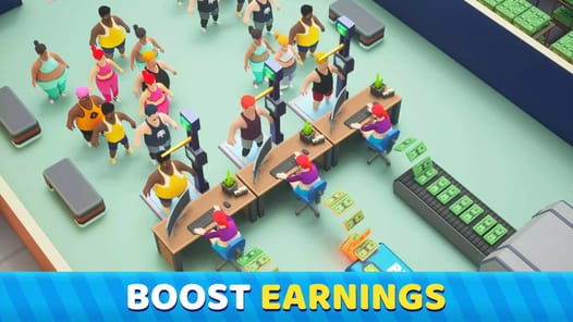 Fitness Club Tycoon APK screenshot 1