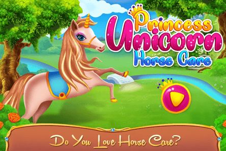 Unicorn Pony Horse Care Game APK screenshot 1