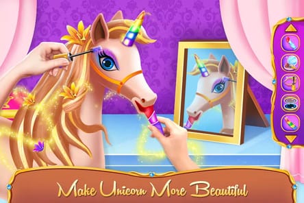 Unicorn Pony Horse Care Game APK screenshot 1