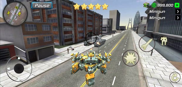 Mad Dude Mafia Gangster City APK screenshot 1