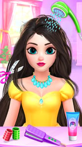 Princess Wedding Hair Salon APK screenshot 1