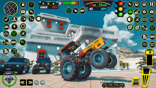 US Tractor Farming Tochan Game APK screenshot 1