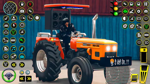 US Tractor Farming Tochan Game APK screenshot 1