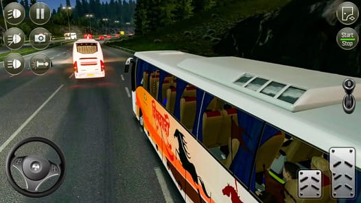 Euro Bus Driving 3D: Bus Games APK screenshot 1