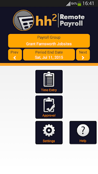 hh2 Remote Payroll APK screenshot 1