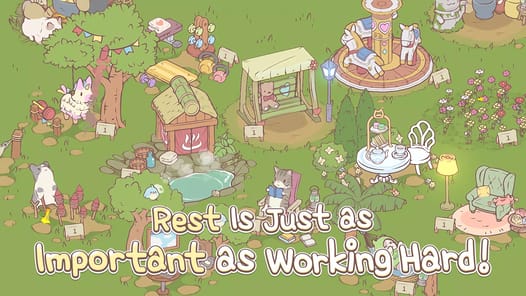 Cats & Soup - Cute Cat Game APK screenshot 1