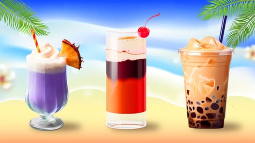 Boba Tea DIY Recipe Simulation APK screenshot 1