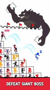 Stick Hero: Endless War APK screenshot 1