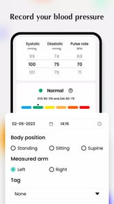 Blood pressure - Heart rate APK screenshot 1