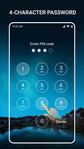 Smart lock screen APK screenshot 1