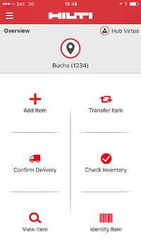 Hilti ON!Track APK screenshot 1