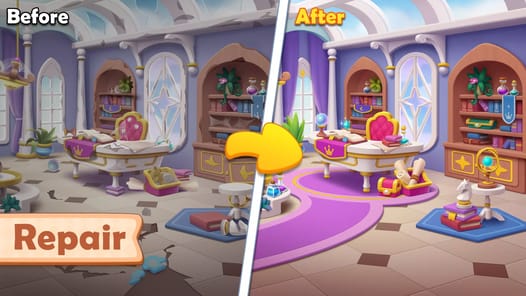 Alice's Mergeland APK screenshot 1